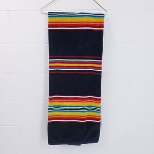 Pendleton Home Collection Oversized Beach Spa Towel Striped Aztec Colors 40"x70"